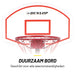 Dunlop - Basketbalstandaard Verstelbaar – 165 tot 205 cm – Verrijdbaar & Robuust - Bivakshop