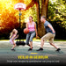 Dunlop - Basketbalstandaard Verstelbaar – 165 tot 205 cm – Verrijdbaar & Robuust - Bivakshop