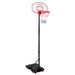 Dunlop - Basketbalstandaard Verstelbaar – 165 tot 205 cm – Verrijdbaar & Robuust - Bivakshop