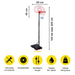 Dunlop - Basketbalstandaard Verstelbaar – 165 tot 205 cm – Verrijdbaar & Robuust - Bivakshop