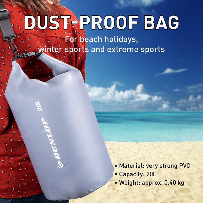 Dunlop - Dry Bag – 20 Liter – 100% Waterdicht & Slijtvast – Heavy Duty Beschermtas - Bivakshop