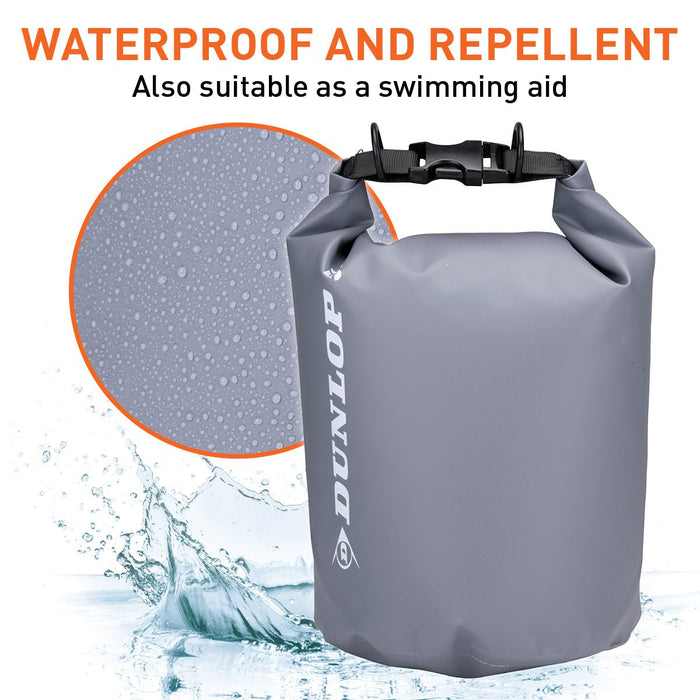 Dunlop - Dry Bag – 5 Liter – Compact & 100% Waterdicht – EDC Beschermtas - Bivakshop