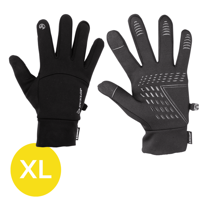 Dunlop - Fietshandschoenen Maat XL – Ademend & Schokabsorberend – Comfortabele Grip - Bivakshop