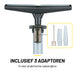 Dunlop - Fietspomp met Drukmeter – Universele Vloerpomp – Nauwkeurige Bandenspanning - Bivakshop