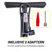 Dunlop - Fietspomp met Drukmeter – Voor Alle Ventielen – Nauwkeurige Spanningsmeter - Bivakshop