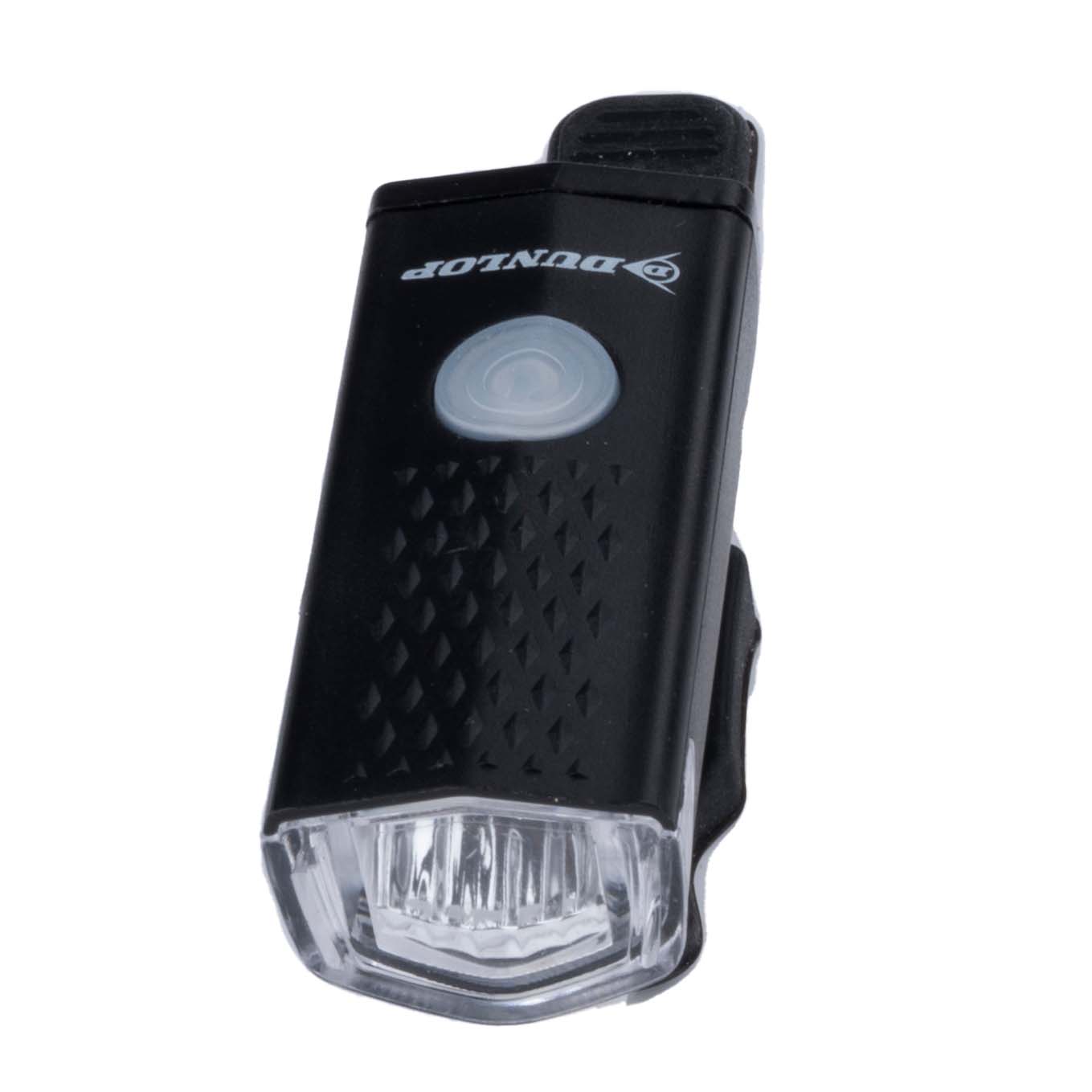 Dunlop fietsverlichting set - Veiligheid en gemak voor je fietsritten - USB oplaadbaar - Bivakshop