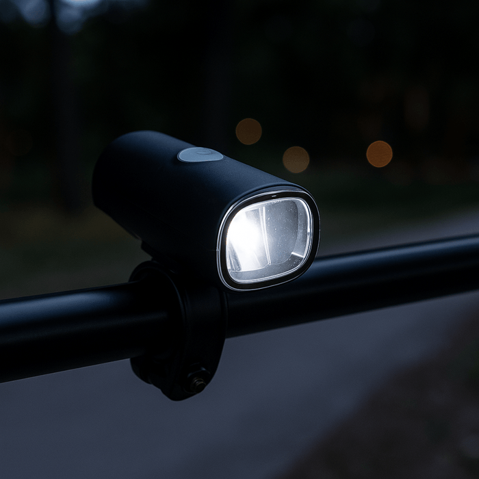 Dunlop LED Fietslamp (30 Lux) – USB Oplaadbaar & StVZO Goedgekeurd - Bivakshop