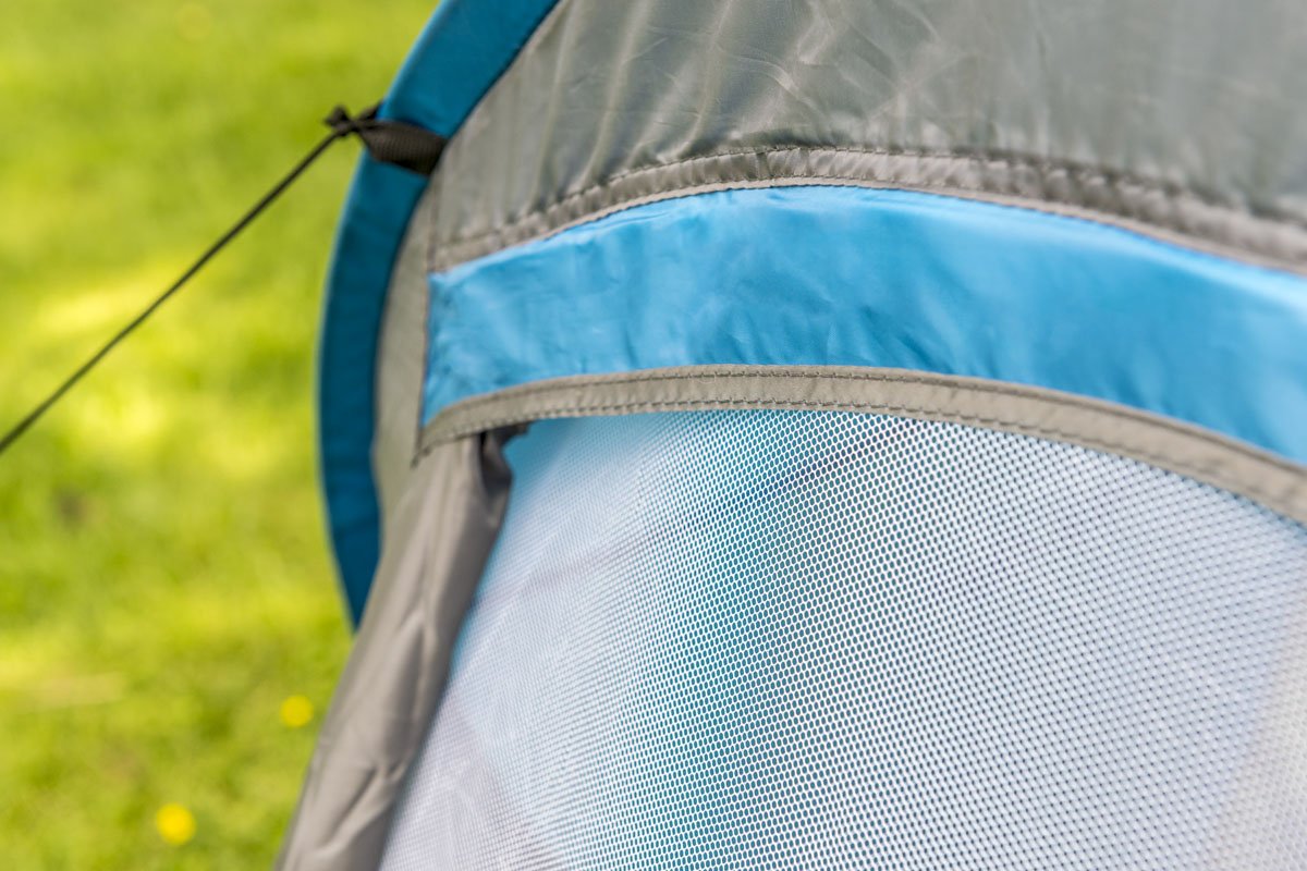 Dunlop pop - up tent – 2 - persoons opgooitent 255x155x95 cm voor festival of korte vakantie - Bivakshop