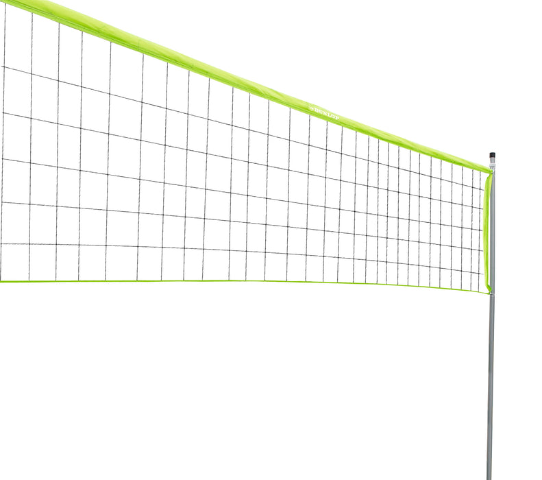 Dunlop - Sportnet XL – 609 x 220 cm – Universeel voor Volleybal, Tennis & Badminton - Bivakshop