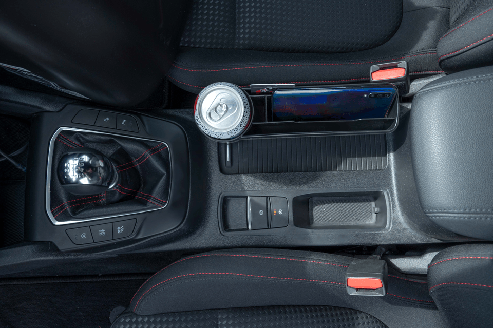Dunlop - Universele Auto Stoelgleuf Organizer – Extra Opbergvak – Voorkomt Verlies van Spullen - Bivakshop