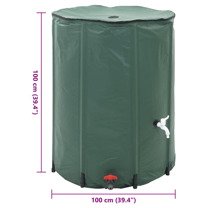 Duurzame Inklapbare Regenton – Compact & Ruimtebesparend Waterreservoir - Bivakshop