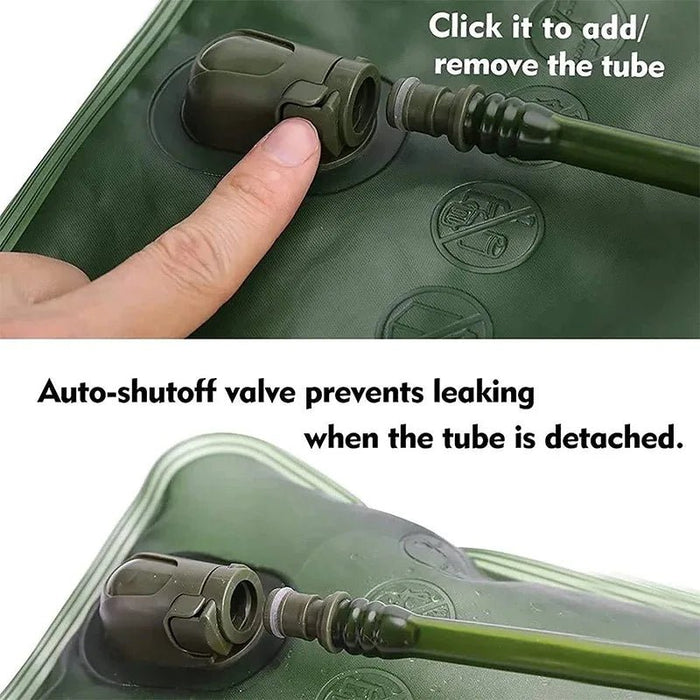 Duurzame & lekvrije hydratatieblaas – 2L waterreservoir voor outdoor & sport - Bivakshop