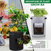 Duurzame premium plantenkweekzakken 5/7/10 gallon - Ademende niet-geweven stof - Met handvat - Bivakshop