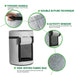 Duurzame premium plantenkweekzakken 5/7/10 gallon - Ademende niet-geweven stof - Met handvat - Bivakshop