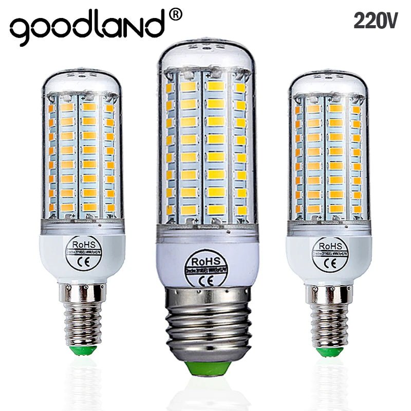 E27 LED lamp & E14 LED bulb - SMD5730 220v corn bulb - Chandelier & home LED light - Bivakshop
