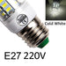 E27 LED lamp & E14 LED bulb - SMD5730 220v corn bulb - Chandelier & home LED light - Bivakshop