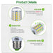 E27 LED lamp & E14 LED bulb - SMD5730 220v corn bulb - Chandelier & home LED light - Bivakshop