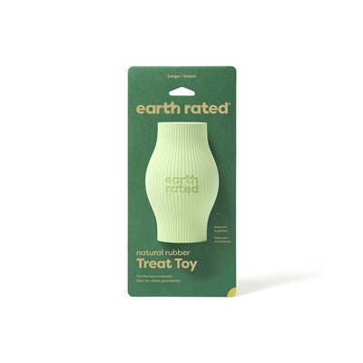 Earth Rated - Treat Toy Rubber Mintgroen - Interactieve Hondenpuzzel - Niveau 1 (2 varianten) - Bivakshop