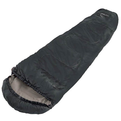 Easy Camp - Cosmos Junior Slaapzak – Mummymodel – Zwart - Bivakshop