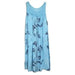 Elegante bloemenjurk - Kant afwerking mouwloze - Zomerse losse tankjurk - Bivakshop