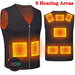 Elektrisch verwarmde bodywarmer - Slim fit - USB oplaadbaar - Bivakshop