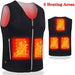 Elektrisch verwarmde bodywarmer - Slim fit - USB oplaadbaar - Bivakshop