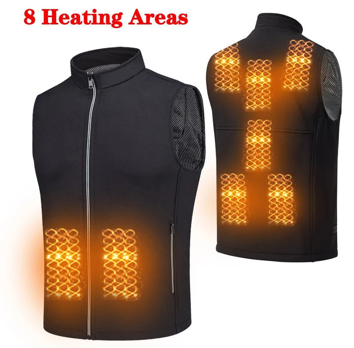 Elektrisch verwarmde bodywarmer - Slim fit - USB oplaadbaar - Bivakshop
