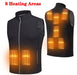 Elektrisch verwarmde bodywarmer - Slim fit - USB oplaadbaar - Bivakshop
