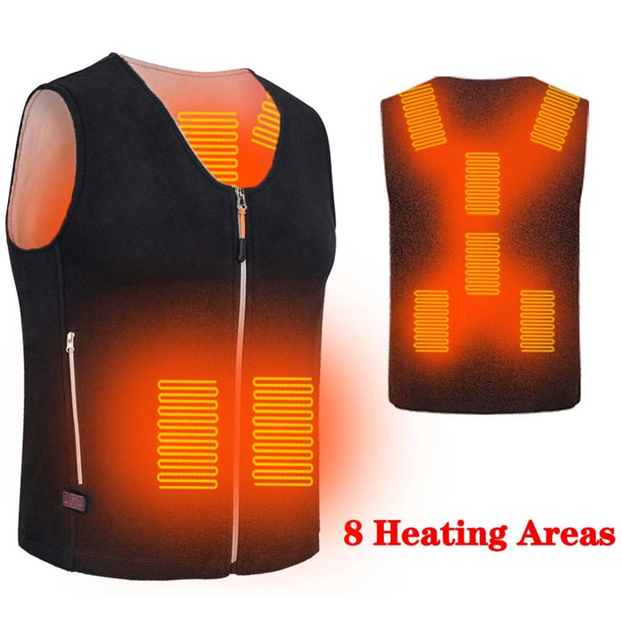 Elektrisch verwarmde bodywarmer - Slim fit - USB oplaadbaar - Bivakshop