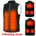 Elektrisch verwarmde bodywarmer - Slim fit - USB oplaadbaar - Bivakshop