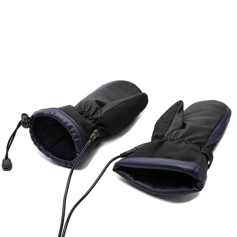 Elektrisch verwarmde handschoenen - USB oplaadbaar - 3 warmtestanden - Waterdicht & winddicht voor winter, skiën & fietsen - Bivakshop