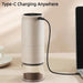 Elektrische koffiemolen met 1500mAh accu – Instelbare maalgraad & Type - C opladen - Bivakshop