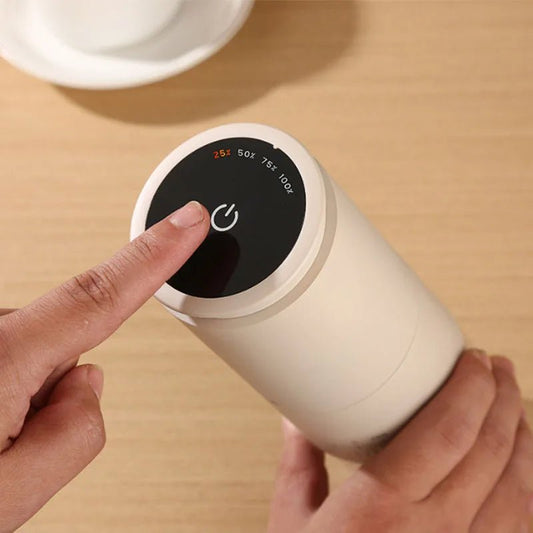 Elektrische koffiemolen met 1500mAh accu – Instelbare maalgraad & Type - C opladen - Bivakshop