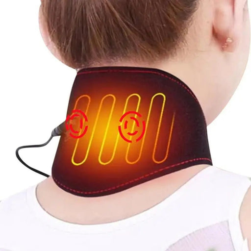 Elektrische nekverwarmingskussen - Verstelbare USB warmtekussen voor nek en schouders - Bivakshop
