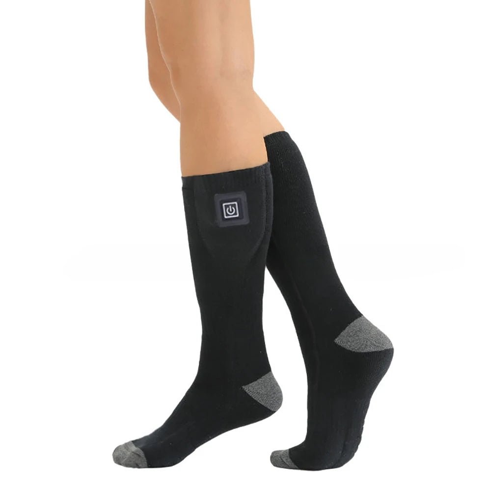 Elektrische verwarmde sokken - Winter warmte - Oplaadbare sneeuwscooter & ski sokken - Bivakshop