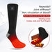 Elektrische verwarmde sokken - Winter warmte - Oplaadbare sneeuwscooter & ski sokken - Bivakshop