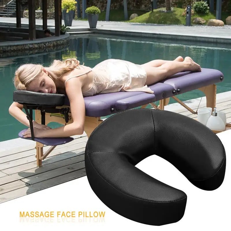 Ergonomisch massagegezichtskussen - Comfortabel hoofdsteunkussen voor massage en ontspanning - Bivakshop