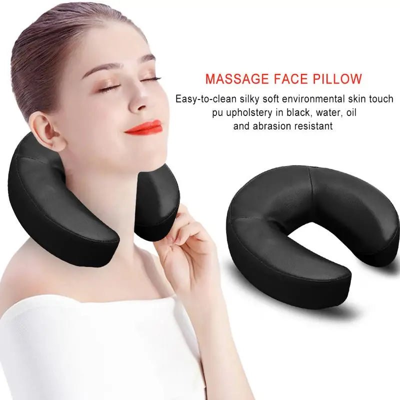 Ergonomisch massagegezichtskussen - Comfortabel hoofdsteunkussen voor massage en ontspanning - Bivakshop
