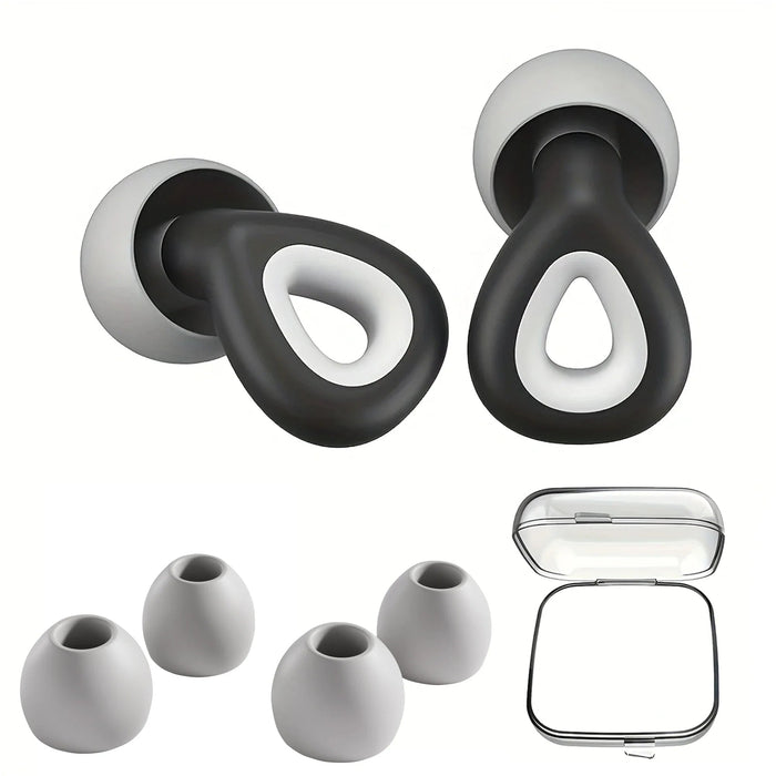 Ergonomische Siliconen Oordopjes – Slaap, Zwemmen & Werk – Herbruikbaar - Bivakshop