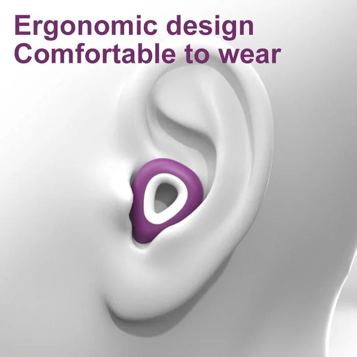 Ergonomische Siliconen Oordopjes – Slaap, Zwemmen & Werk – Herbruikbaar - Bivakshop