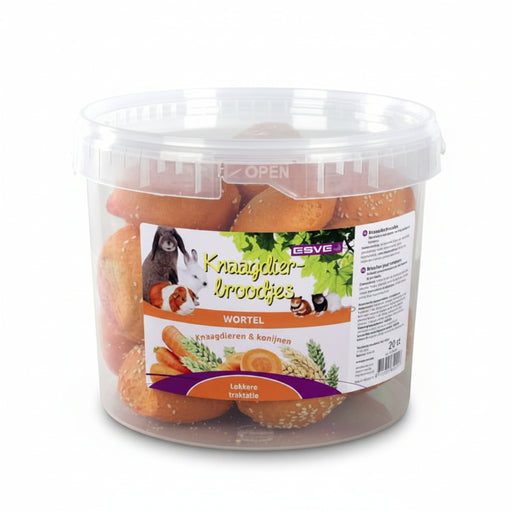 Esve - Wortelbroodjes - Knapperige Knaagsnack (20 stuks) - Bivakshop