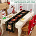 Feestelijke tafelloper kerst - linnen kerstversiering voor huis en tafel - Bivakshop
