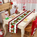 Feestelijke tafelloper kerst - linnen kerstversiering voor huis en tafel - Bivakshop