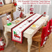 Feestelijke tafelloper kerst - linnen kerstversiering voor huis en tafel - Bivakshop