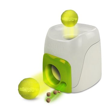 Fetch 'n Treat – Interactief Beloningsapparaat & Ballenwerper – 16 x 16 x 20 cm - Bivakshop