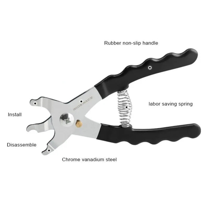 Fietsketting reparatieset – Multifunctionele tang - Het verwijderen en verbinden van kettingschakels - Bivakshop