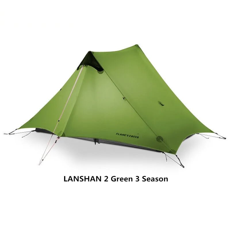 FLAME'S CREED 2 - persoons ultralichte trekkingtent - 15D Silnylon - 3 - seizoenstent - Bivakshop