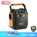 Flashfish 200W Draagbare Power Station - 172Wh 230V zonne - generator - Noodenergie voor outdoor avonturen - Bivakshop