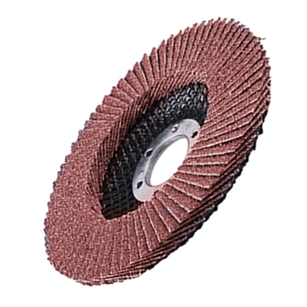 Flat flap schuurschijven – 115mm slijpschijven voor hout & metaal – Geschikt voor haakse slijper – 40/60/80/120 grit - Bivakshop