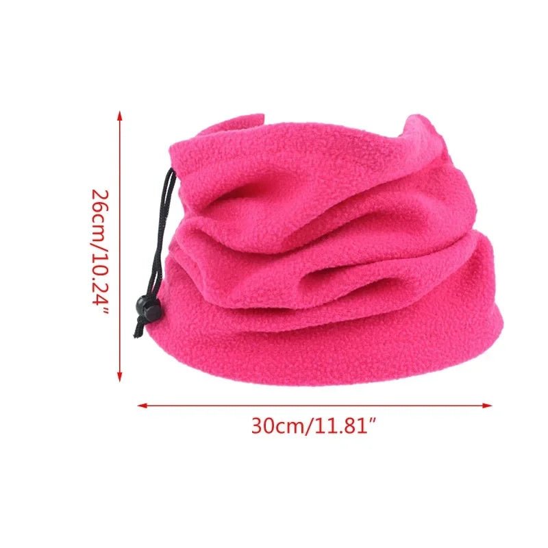 Fleece Warm Winter Windproof Neck Tube Scarf for Men Women Bandana Mask Half Face Cover Cycling Ski Sport Camping Hiking Scarf - Bivakshop